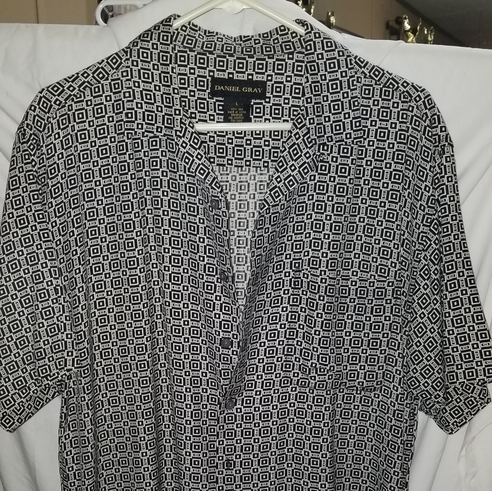 Daniel Gray mens large Button down